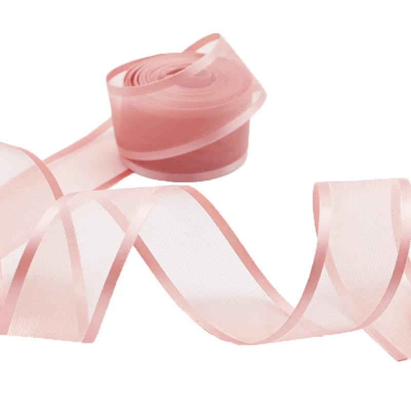 5M Organza Ribbon 2.5cm – Wedding, Gift Wrap & DIY Crafts