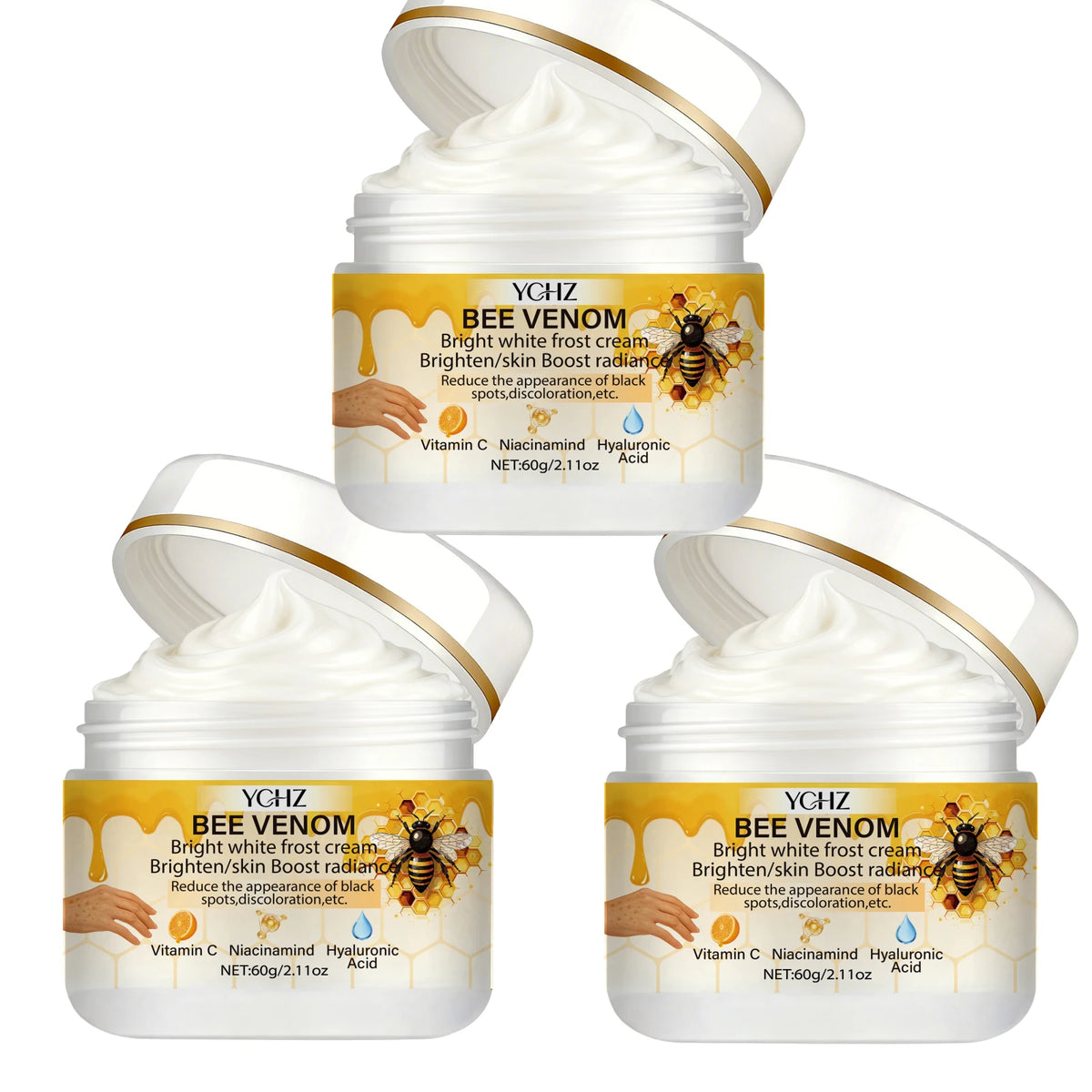 YCHZ Bee Venom Brightening Cream – Even Skin Tone 60g