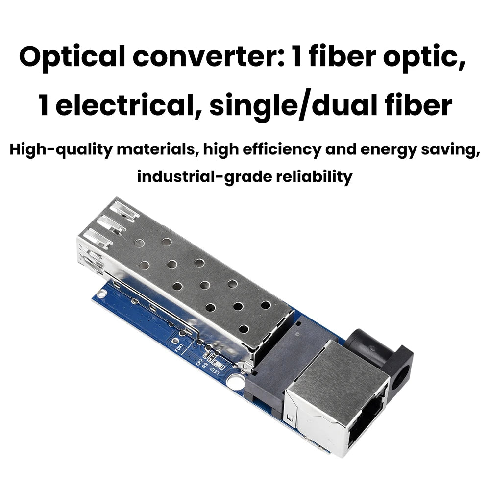 SFP Gigabit Fibre Optic Transceiver Board | RJ45 Ethernet Module