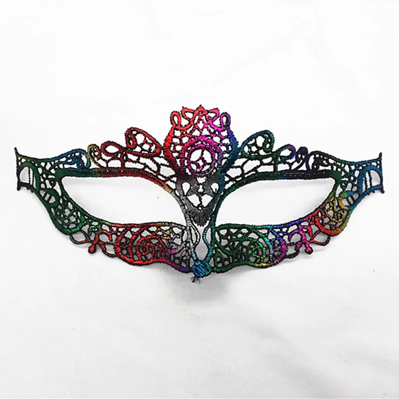 Elegant Venetian Lace Eye Mask – Masquerade & Carnival