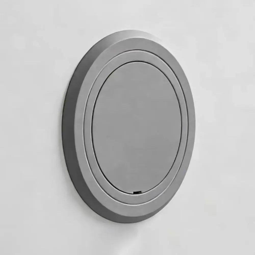 Round PVC Access Panel – Self-Adhesive Hinged Wall Hatch
