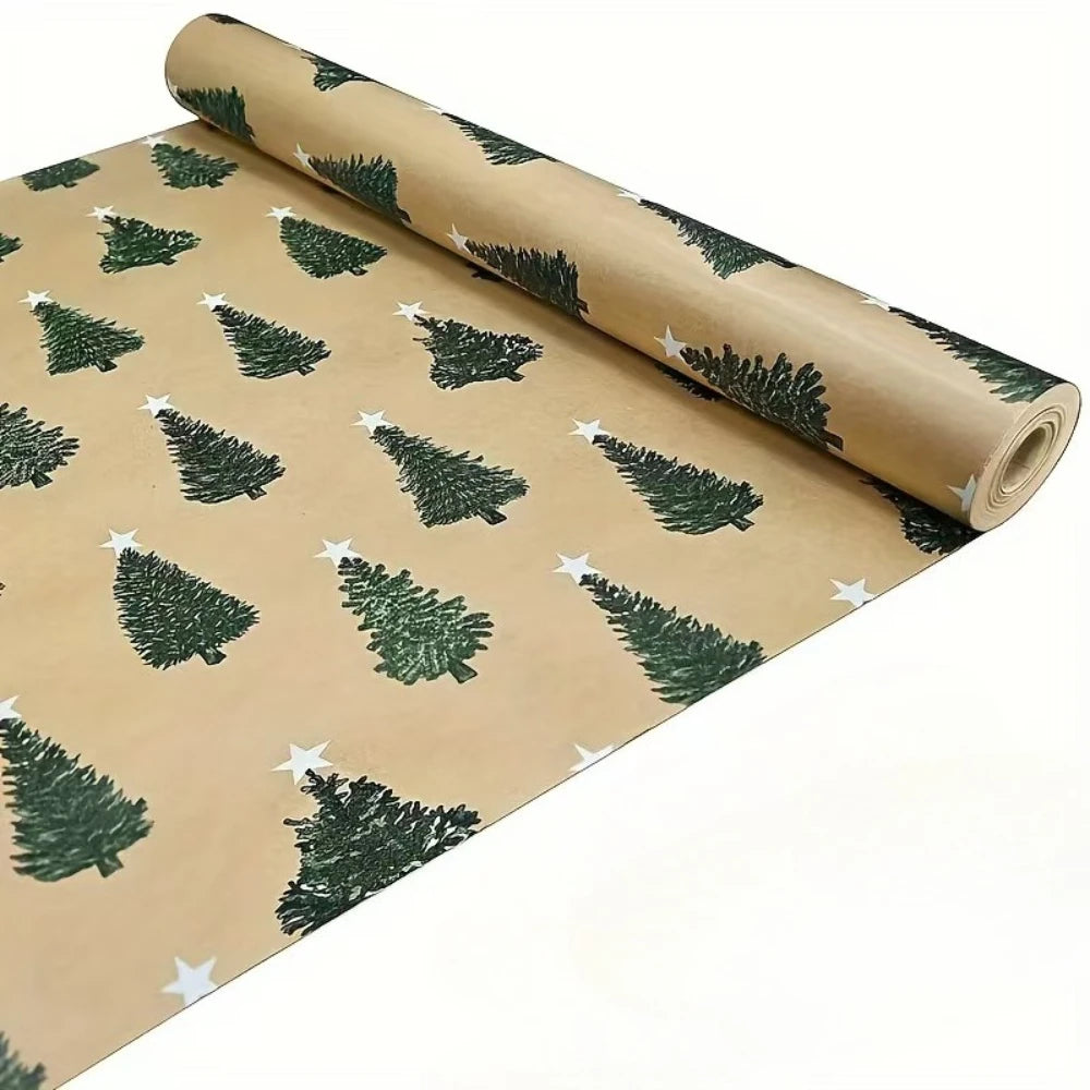 Christmas Wrapping Paper Reindeer Design – Large Roll 43×300cm