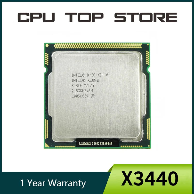 Intel Xeon X3440 Quad-Core 2.53GHz LGA1156 8MB CPU