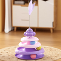 Octopus Cat Spinning Wheel Track Toy – Interactive & Durable