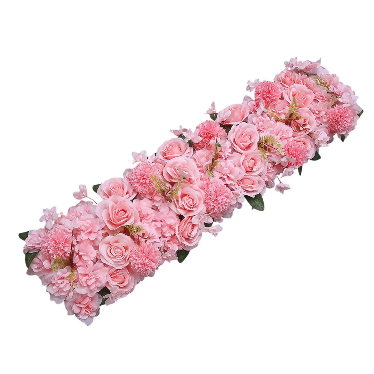 Silk Rose Floral Panel Backdrop | Artificial Wedding Decor