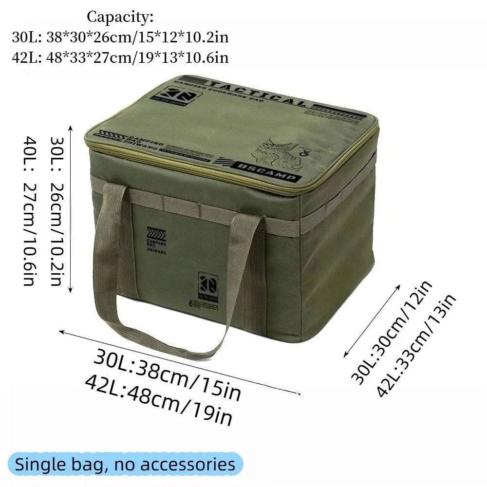 Foldable Waterproof Camping Storage Bag 30L/42L | Oxford