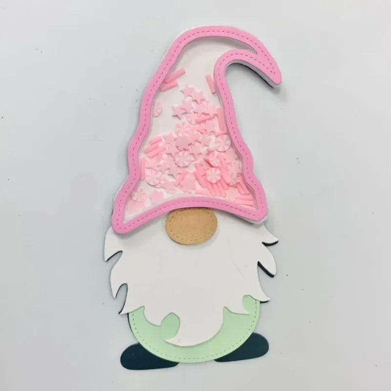 Shaker Gnome Metal Cutting Dies – DIY Scrapbooking & Cards