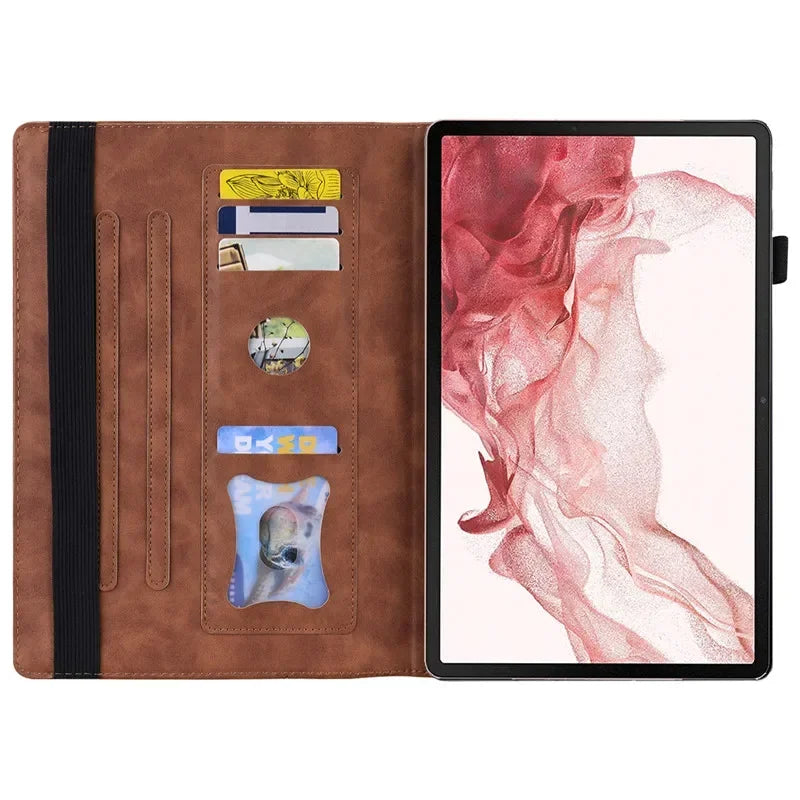Samsung Tab S10 Lite / S10 FE Wallet Case – Book Folio Stand