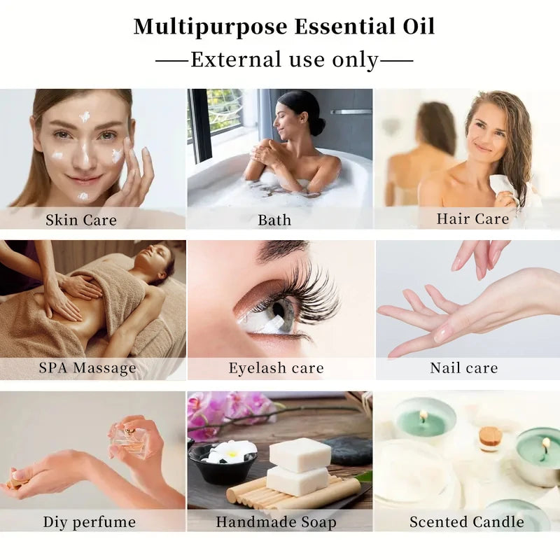 ROZINO Sakura Essential Oil – Face, Body, Hair & Nail Care