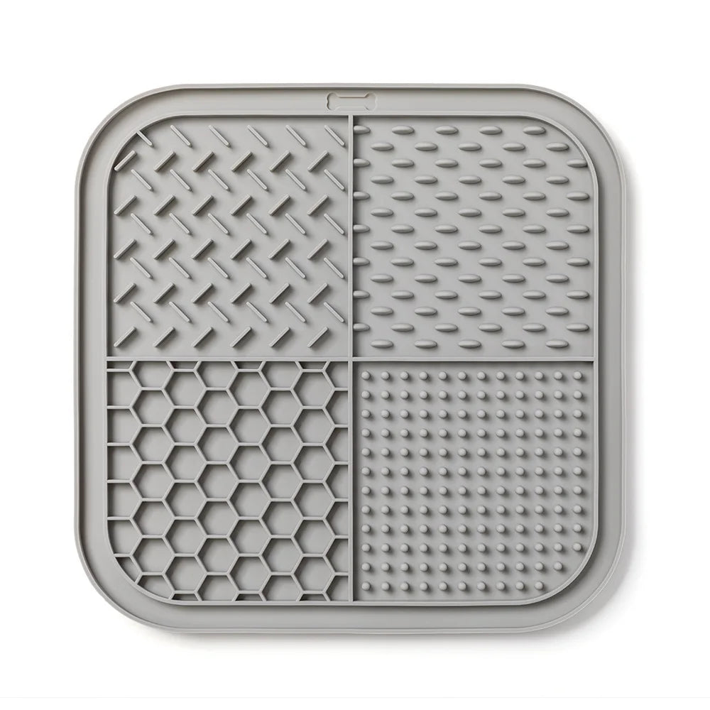 Silicone Lick Mat for Dogs & Cats – Slow Feeder Suction Cup