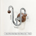 No-Drill Wall-Mounted Slipper Rack – Suction Cup Bathroom Storage