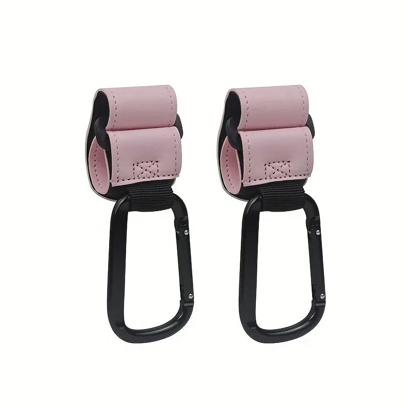 Universal Heavy-Duty Stroller Hooks – Diaper Bag Clips