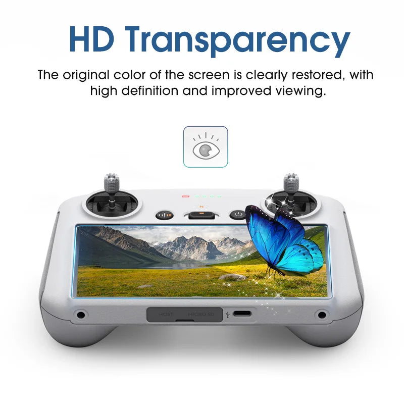 Tempered Glass Screen Protector – DJI Mini 3 Pro & Air 3 RC