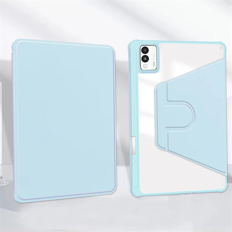 Tecno Megapad 11 Case – 360° Rotating Stand & Pencil Holder