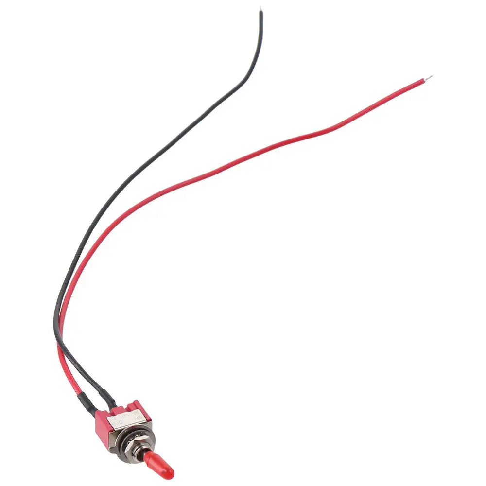 SPST Mini Toggle Switch MTS-101 Pre-Soldered Wires | 1 or 8 Pcs