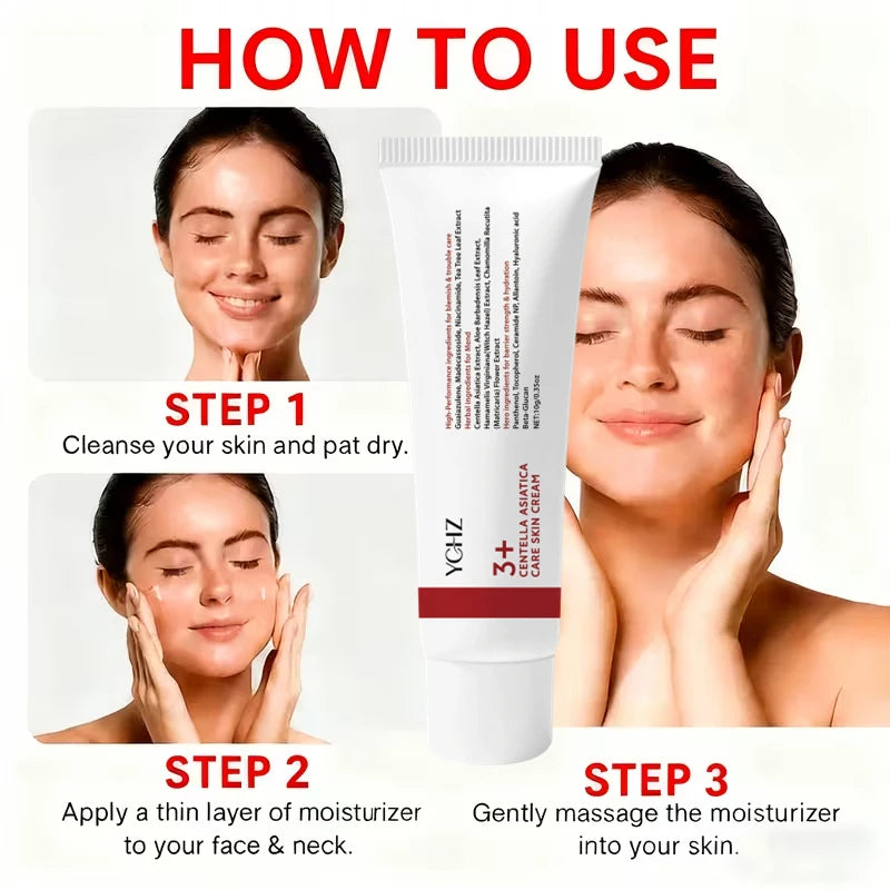 Centella Asiatica Face Cream – Hyaluronic Acid & Niacinamide