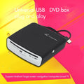 Car Slot-Loading CD/DVD Player USB External Stereo Radio Box