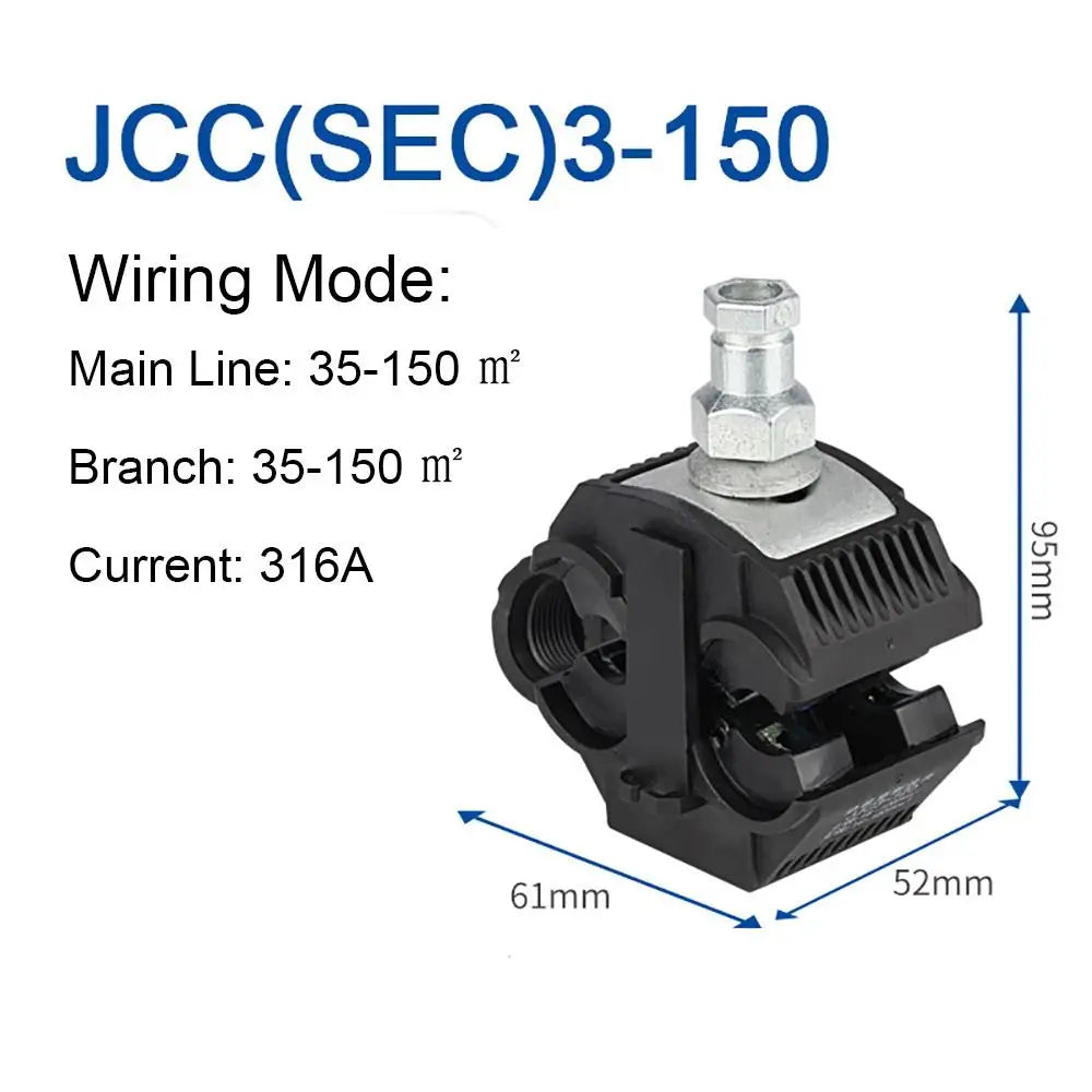 63A/75A Insulation Piercing Connector – No-Strip Cable Clamp