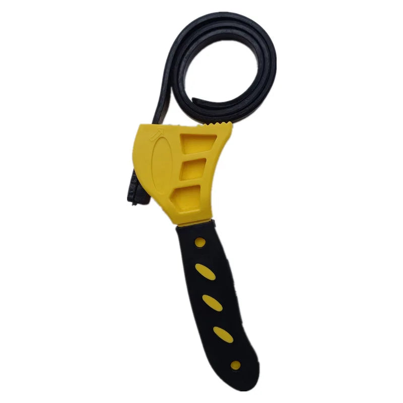 6-Inch Adjustable Belt Wrench – Oil Filter Strap Spanner