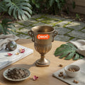 Tall Metal Urn Vase with Handles | Wedding & Home Decor