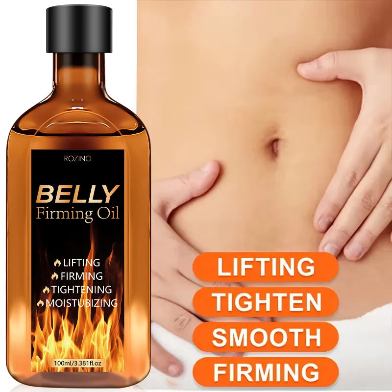 ROZINO 100ml Abdominal Firming Oil – Tighten & Moisturize