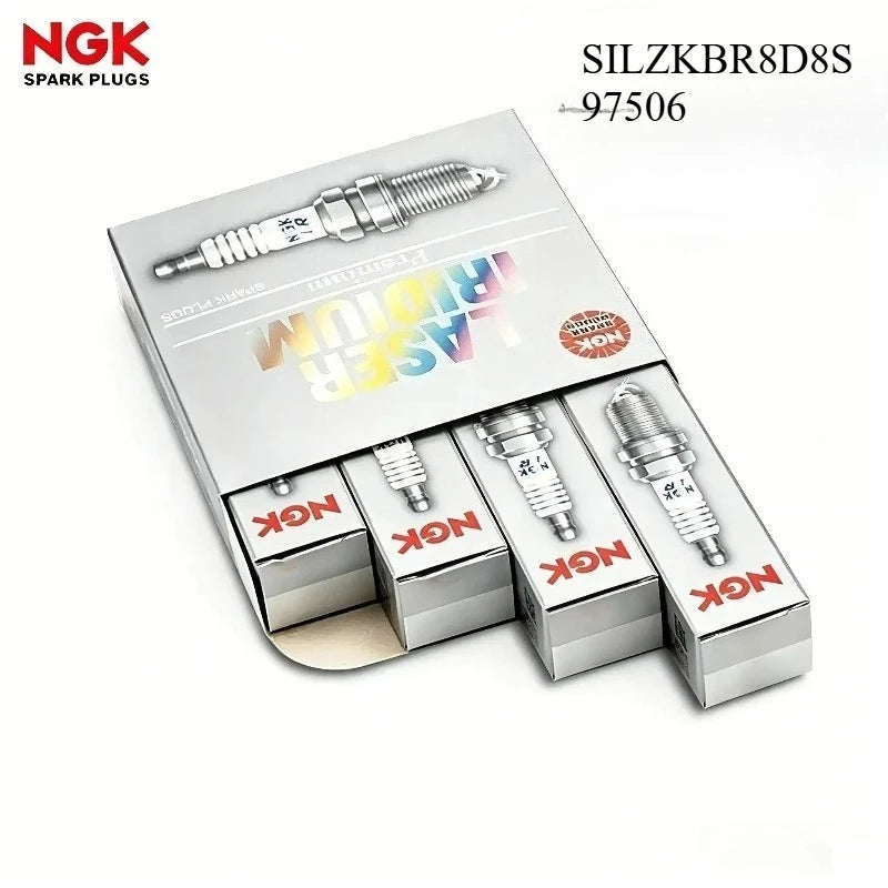 NGK SILZKBR8D8S Iridium Spark Plugs 4PCS – BMW 1 3 5 X5