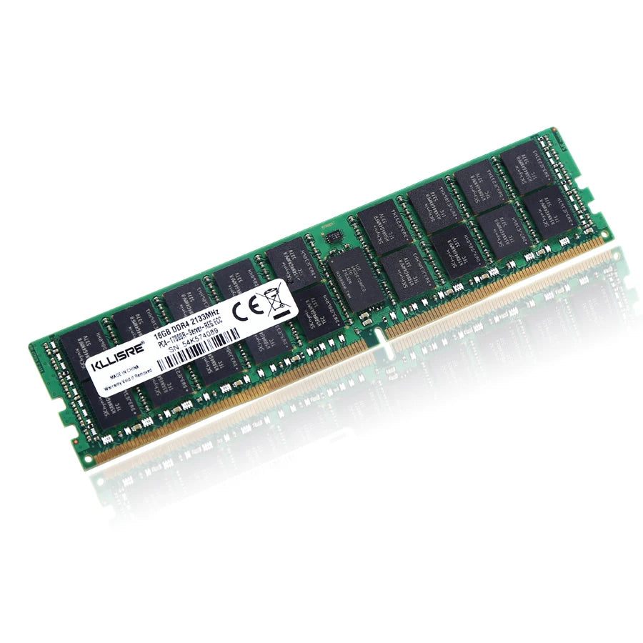Kllisre DDR4 ECC REG Server RAM 4–64GB 2133/2400MHz