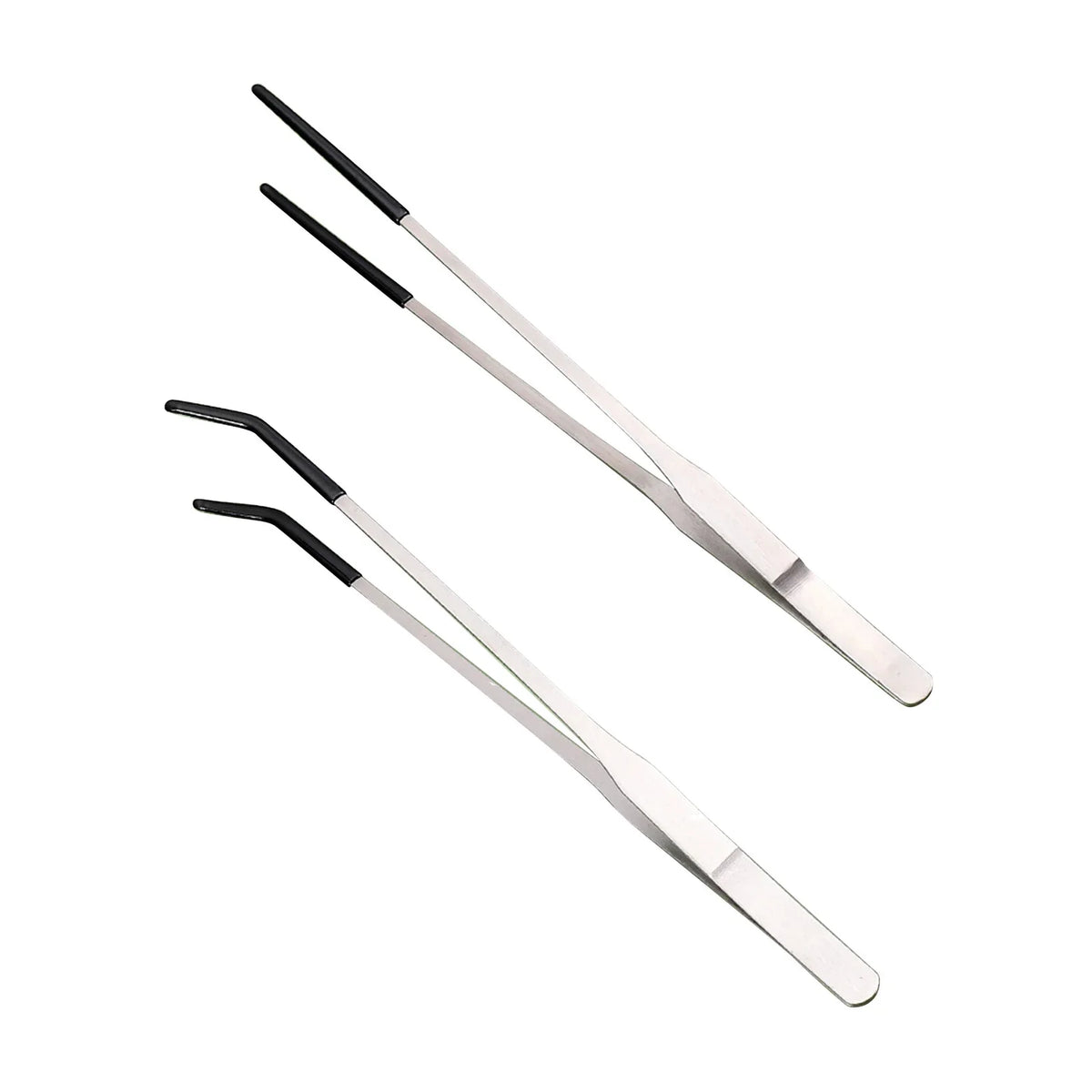 Stainless Steel Reptile Feeding Tongs – Long Tweezers