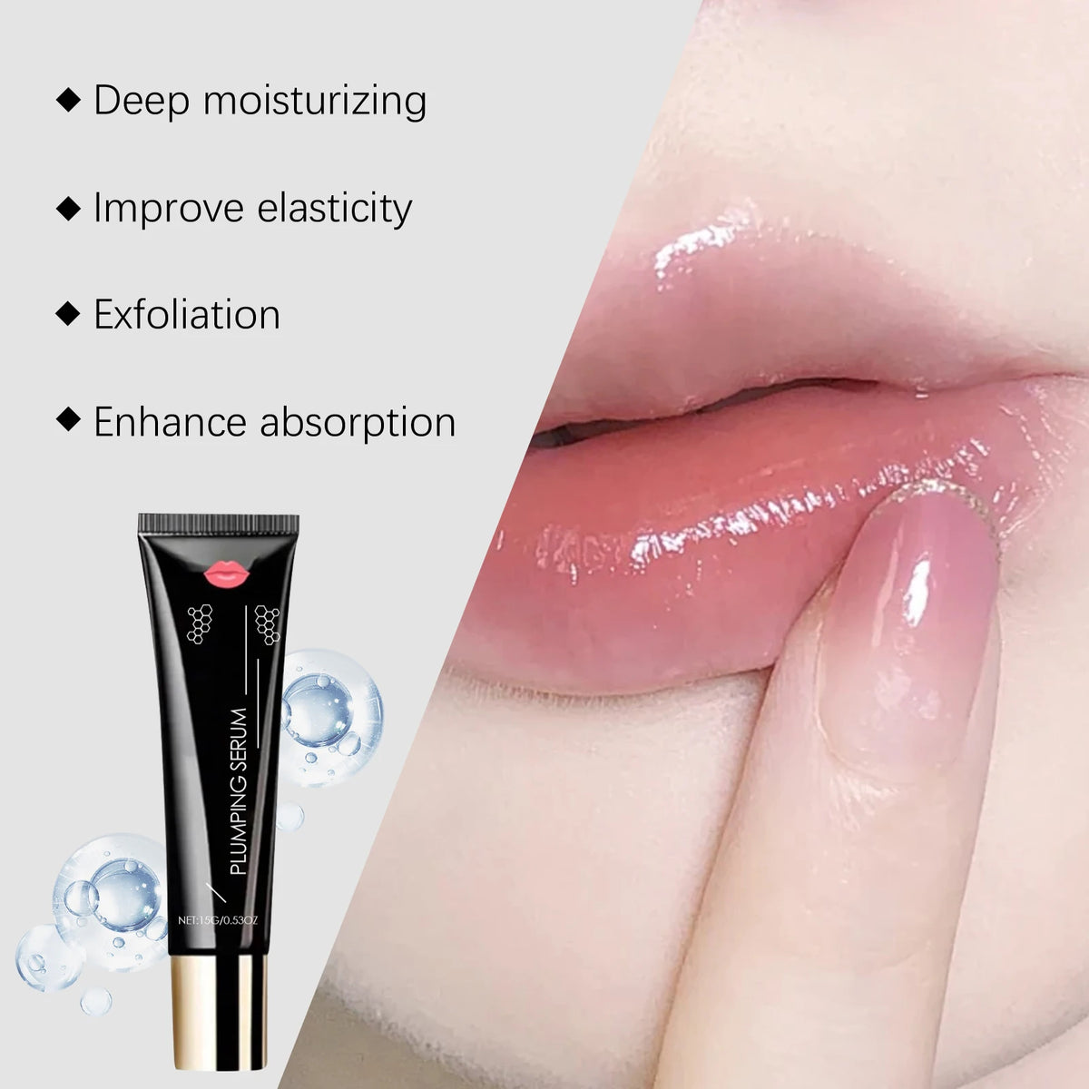 Plumping Lip Serum 15g – Volumizing & Moisturizing Lip Care