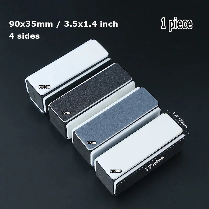Sponge Sanding Block – Nail Buffer & Metal Mirror Polish Tool