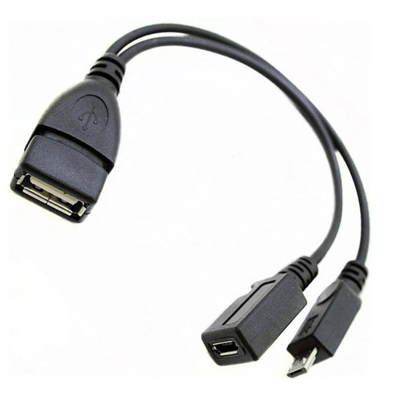 Micro USB OTG Splitter Y Cable – Fire Stick, PC & Tablet