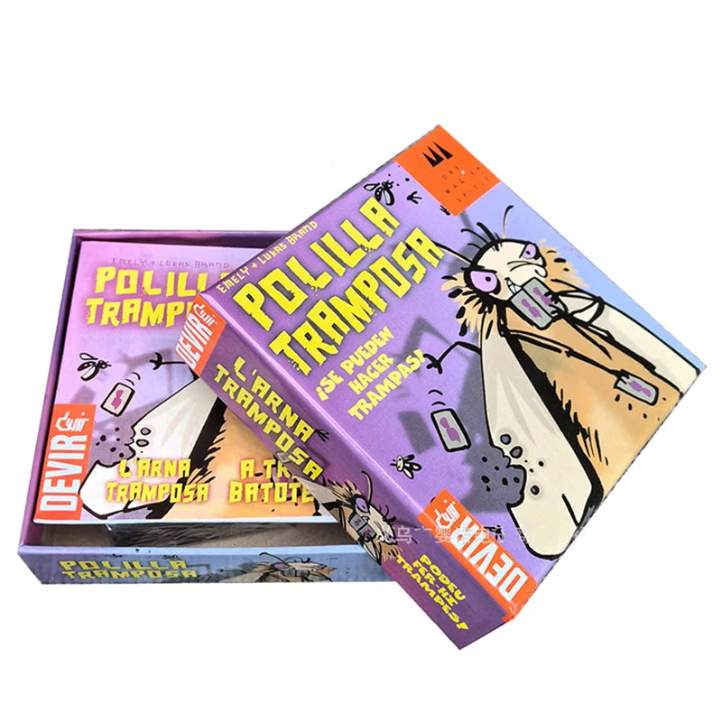 Cheating Moth Card Game – Fun Bluffing Party Game for All Ages