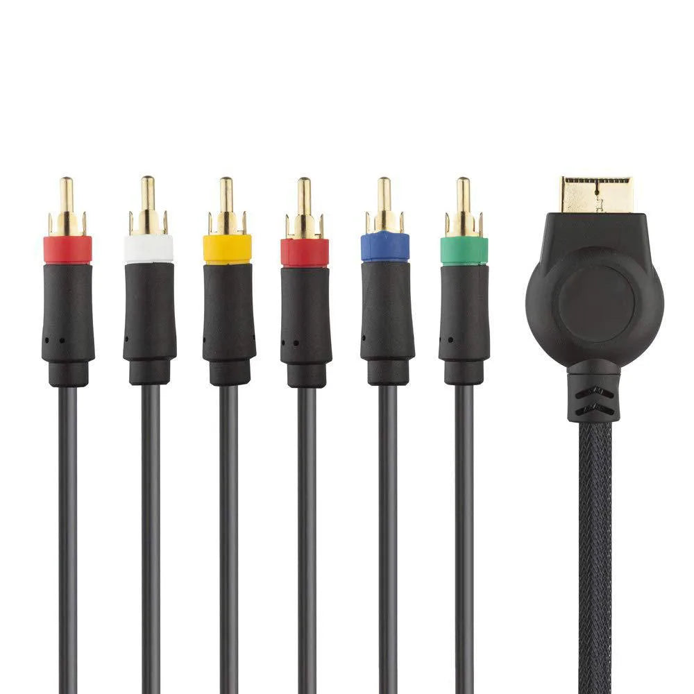 Sony PS1 PS2 PS3 Component YPbPr AV Cable 1.8M Gold-Plated