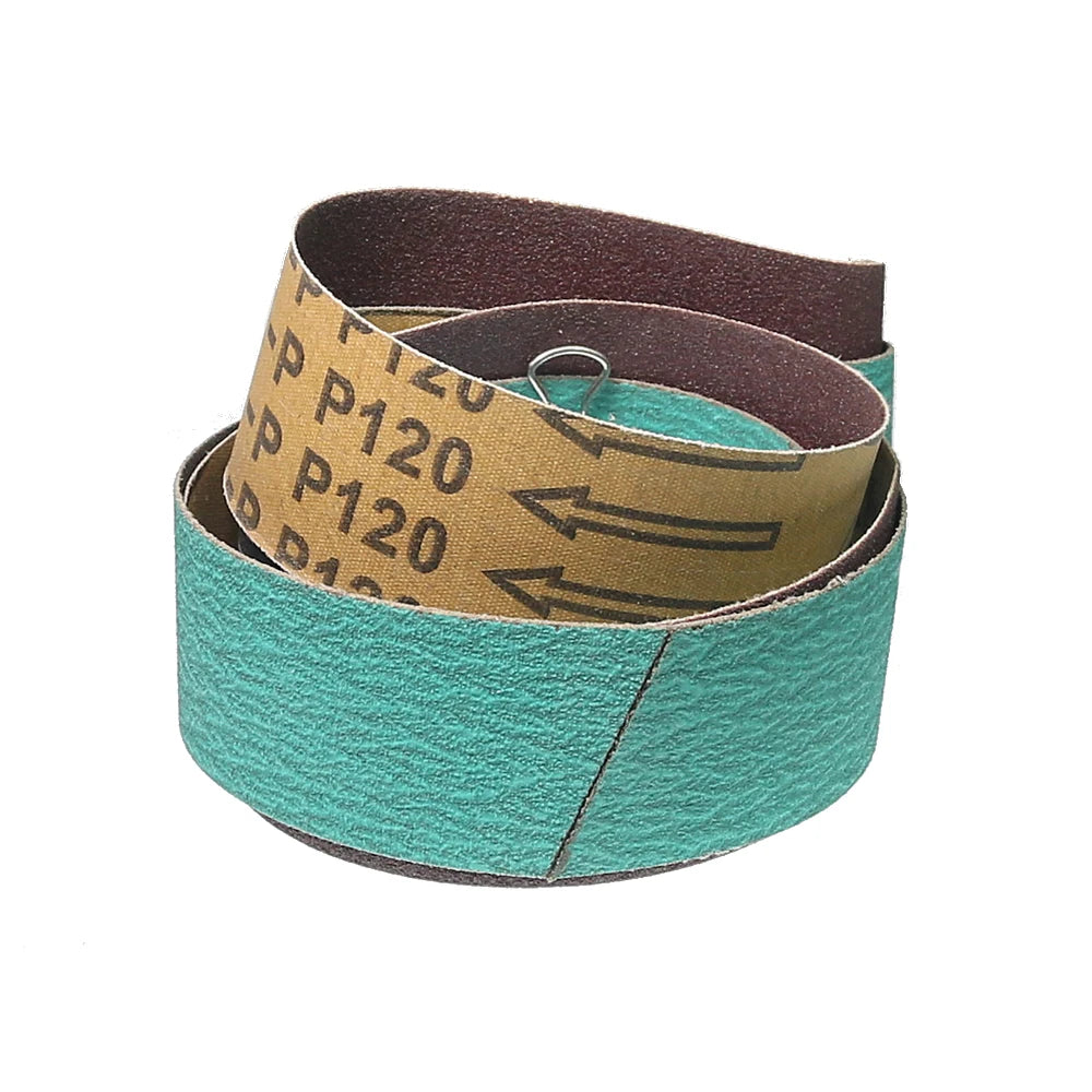 815x40mm Sanding Belt A/O & Zirconia P120 – Wood & Metal