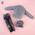 DIY Doll Clothes Set – Sweaters, Pants & Hats for 29–32cm