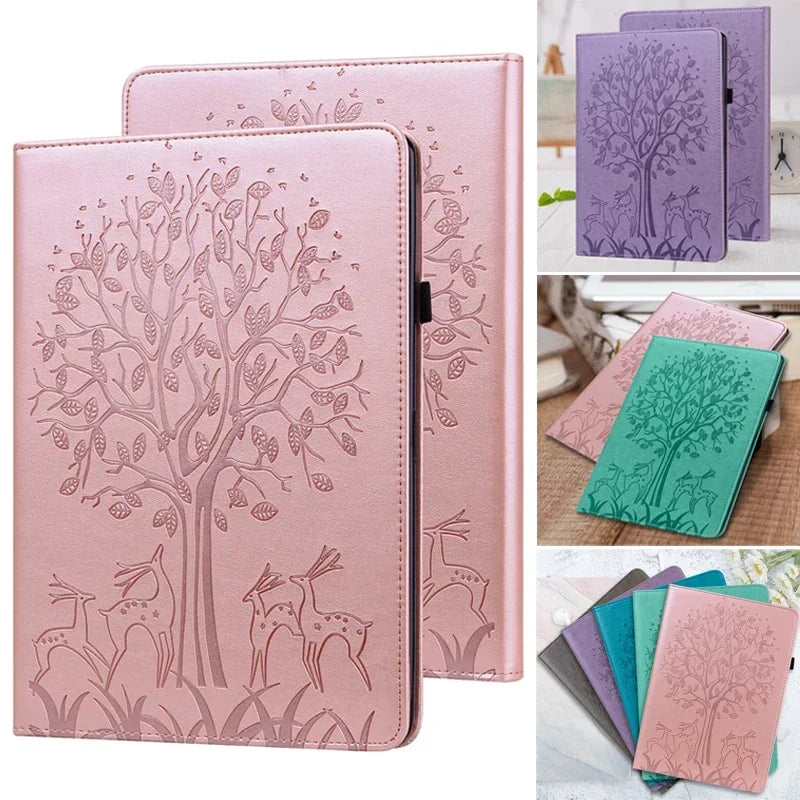 Xiaomi Redmi Pad SE 8.7 Cute Deer Wallet Flip Case for Kids