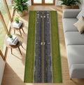 Kids Airport Runway Playmat Rug – Aviation Airplane Theme