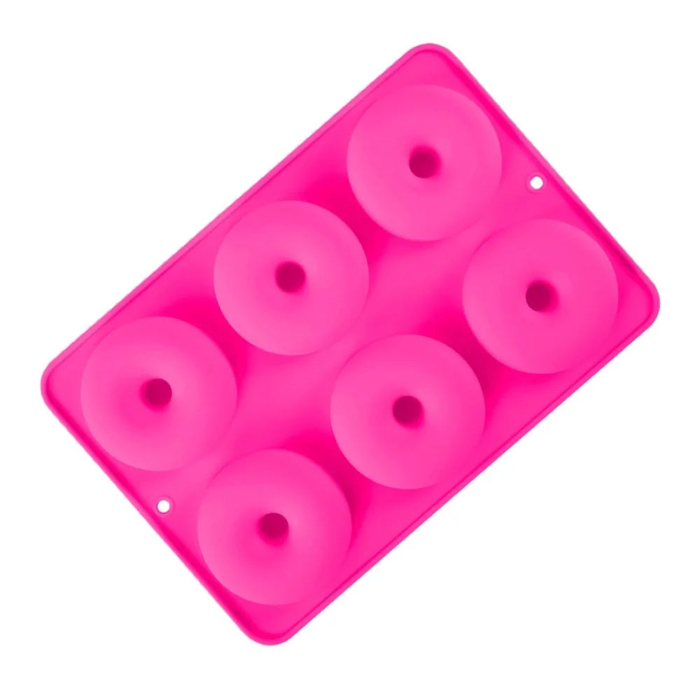 Silicone Donut Mold – 6-Cavity Non-Stick BPA-Free Baking Pan