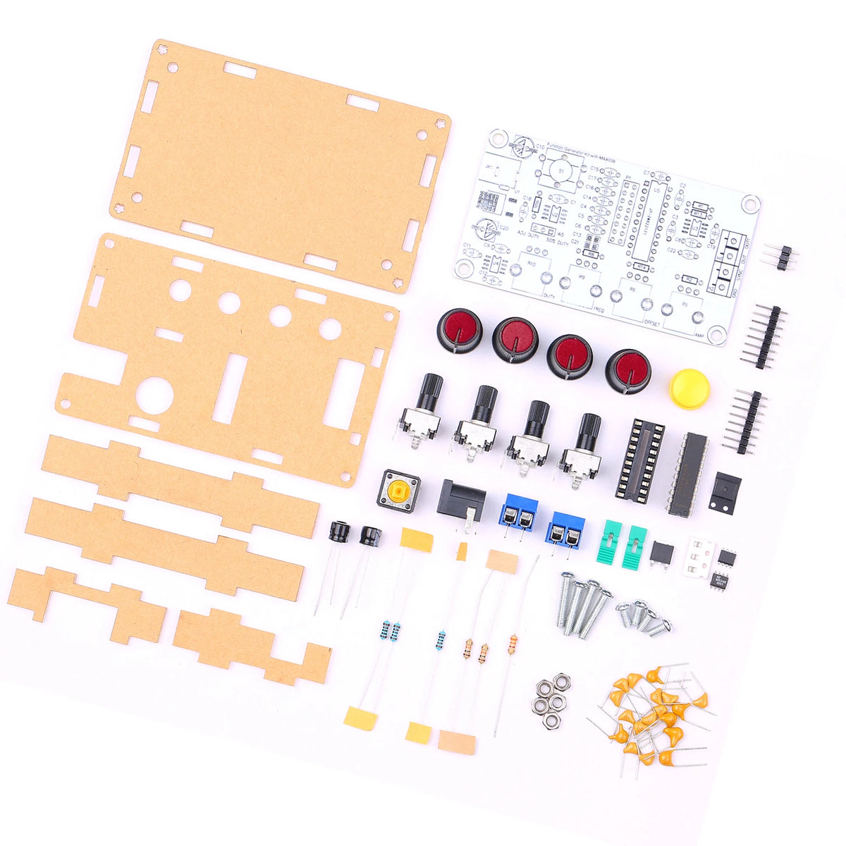 MAX038 Function Signal Generator DIY Kit 1Hz–20MHz | FNIRSI