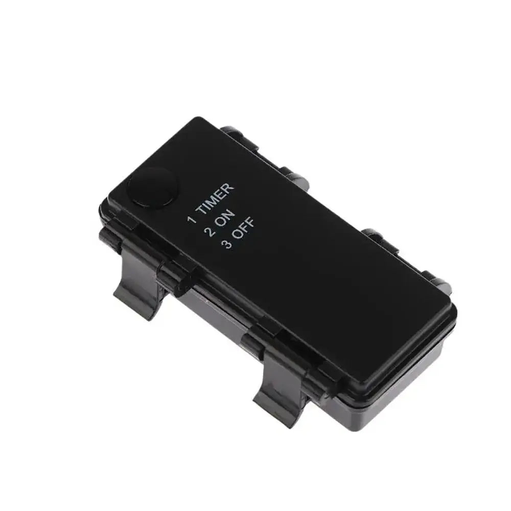 AA Battery Holder 2-Section 3V with Timer Switch – Waterproof