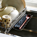 No-Drill Stainless Steel Sink Hanging Organizer & Draining Rack