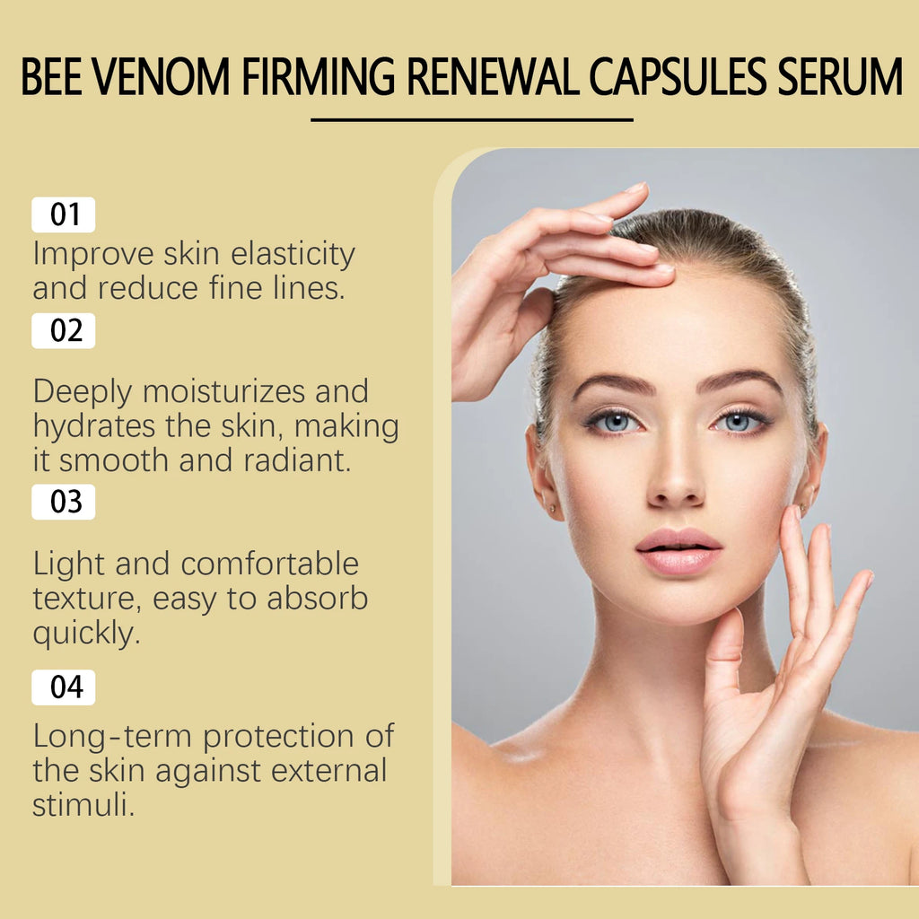 Hoygi Bee Venom Firming Essence Capsules – 20pcs Face Serum