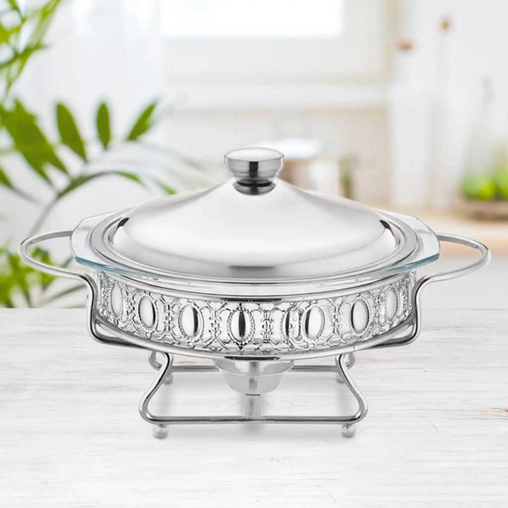 Kesoto 2L Chafing Dish Buffet Food Warmer Set | Stainless Steel