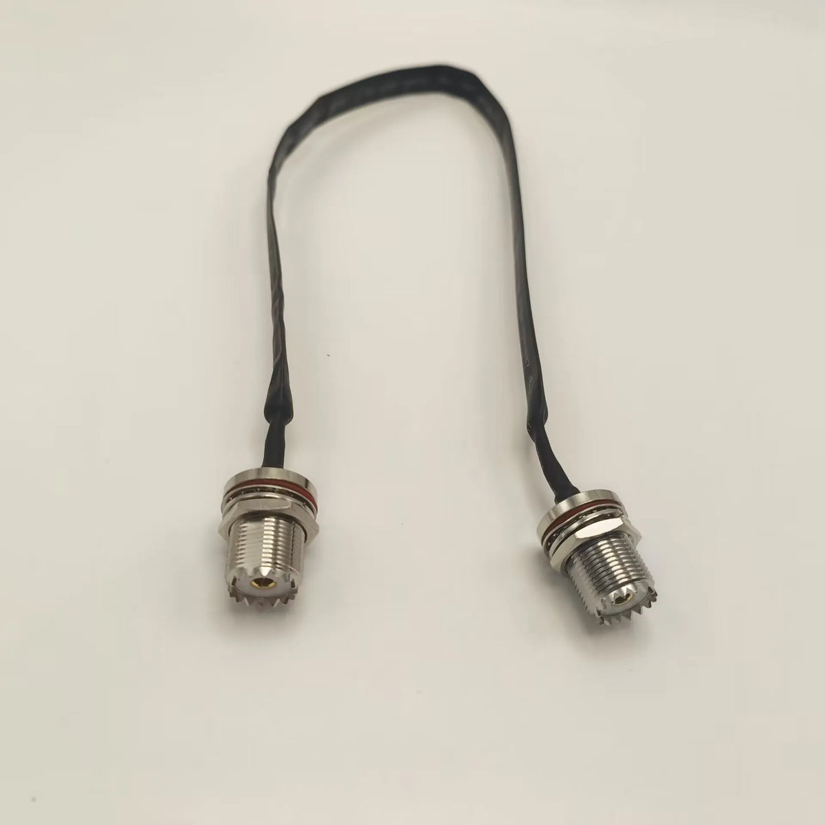 UHF RF Coaxial Flat Cable SO239 PL259 Door Window Pass-Through