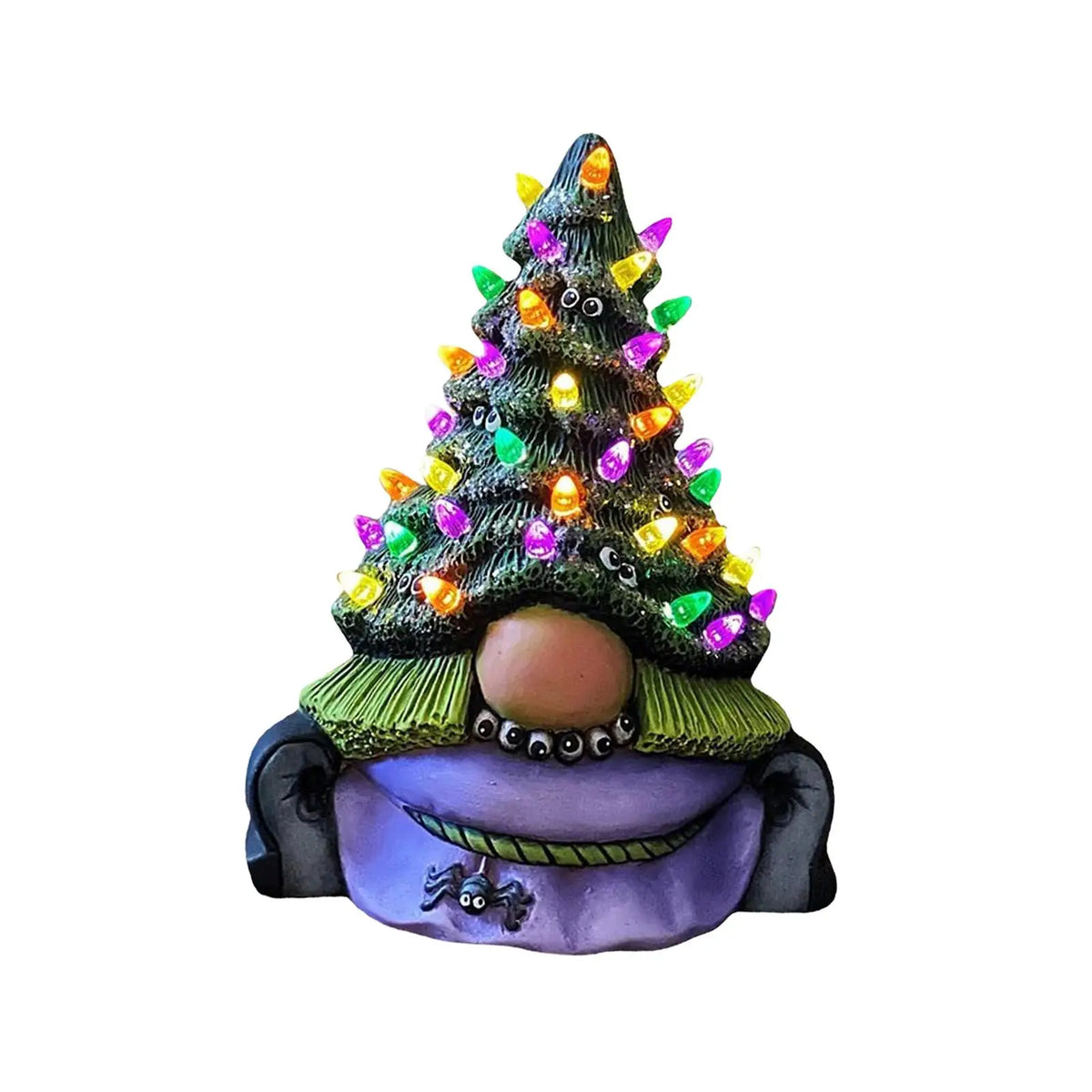 Resin Gnome Figurine with LED Light | Easter Holiday Decor