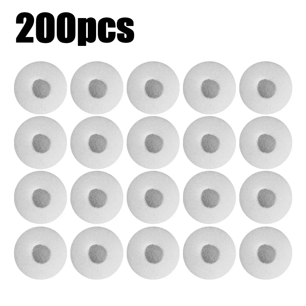 18mm Foam Earphone Ear Pads – Sponge Replacement Covers 20–200pk
