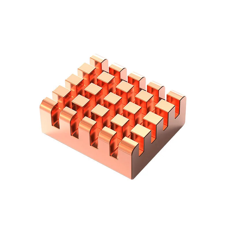 Copper Heat Sink Cooling Pad for GPU, Raspberry Pi & PC 13×12mm