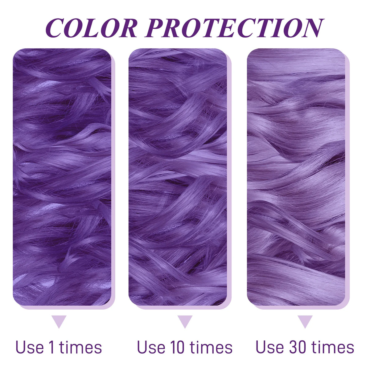 Purple Toning Shampoo with Coconut Oil – Color Protection