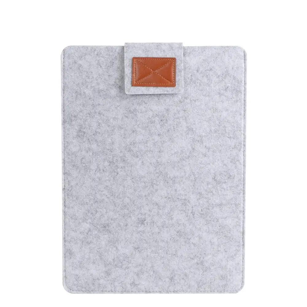Wool Felt Laptop Sleeve Bag – Sizes 6" to 15.4"