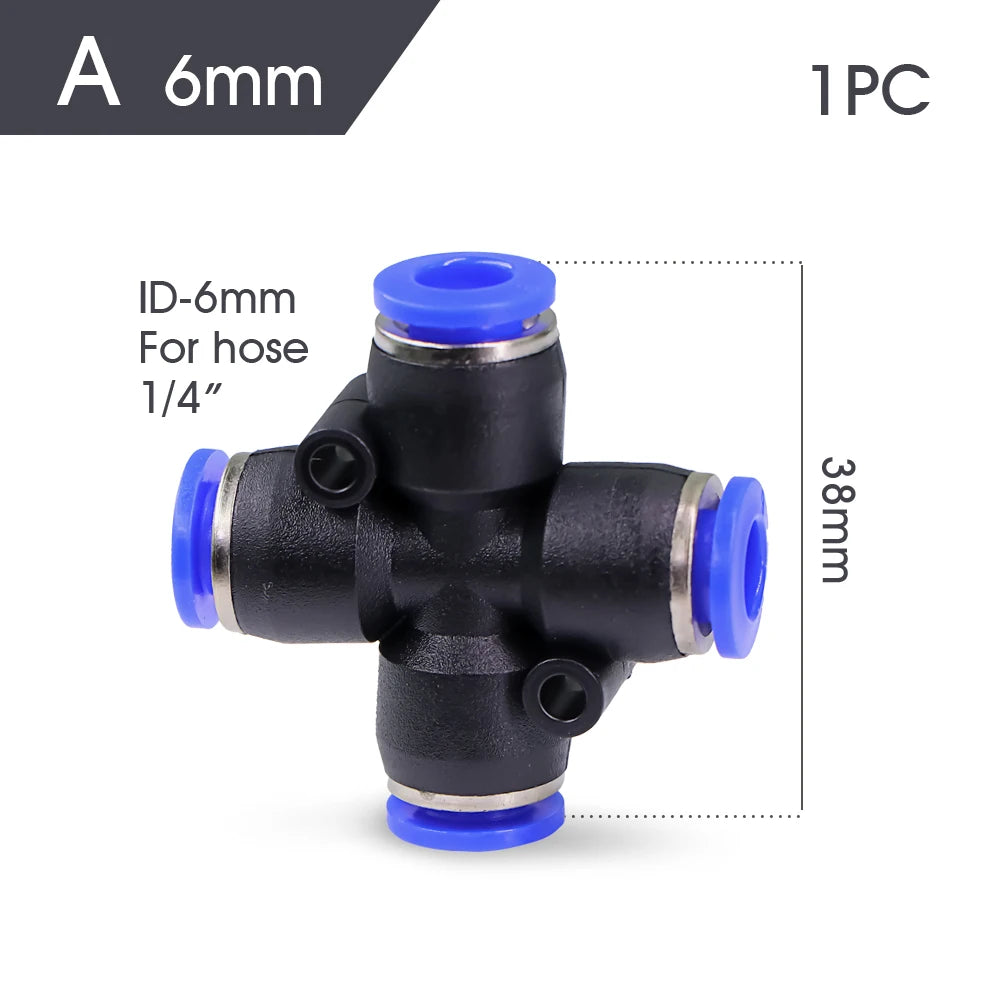 Garden Misting Atomization System – 6mm Hose Connectors